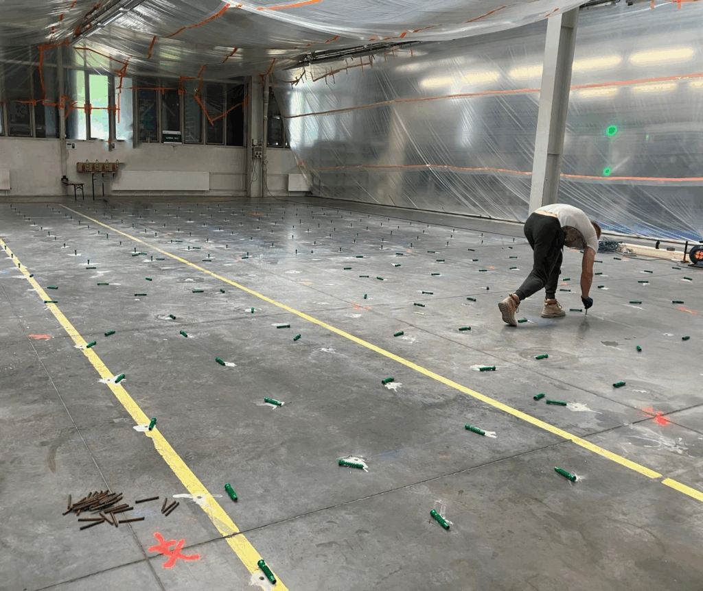 Rekonštrukcie podlahy s injektáží